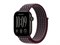 Watch Series 12, 42 мм, Black, Burgundy Plaid Sport Loop, One Size