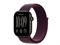 Watch Series 12, 42 мм, Black, Burgundy Sport Loop, One Size