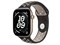 Watch Series 12, 46 мм, Light Gold, After Dark Black Nike, M/L