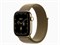 Watch Series 12, 42 мм, Radiant Gold, Olive Sport Loop, One Size