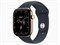 Watch Series 12, 46 мм, Radiant Gold, Navy Blue, M/L
