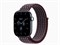 Watch Series 12, 42 мм, Night Blue, Burgundy Plaid Sport Loop, One Size