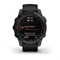 Fenix 7 Sapphire Solar титановый серый DLC, черным ремешком 010-02540-21