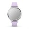 Lily 2 Active, серебристым безелем, фиолетовый силиконовый ремешок 010-02891-01