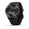 Vivomove Trend Slate Stainless Steel Bezel With Black Case And Silicone Band, 010-02665-00