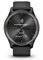 Vivomove Trend Slate Stainless Steel Bezel With Black Case And Silicone Band, 010-02665-00