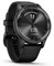 Vivomove Trend Slate Stainless Steel Bezel With Black Case And Silicone Band, 010-02665-00