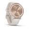 Vivomove Trend, Peach Gold Stainless Steel Bezel, Ivory Case, Silicone, 010-02665-01