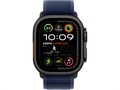 Watch Ultra 2 49 мм Чёрный Титан корпус c Blue Trail Loop ремешком - M/L (145-220 мм) Watch_Ultra_2-MYTJ3-MYQ83